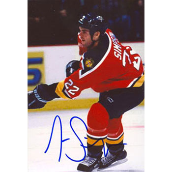 Todd Simpson Signed Photo - 4x6