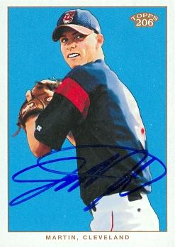 J.D. Martin autographed Baseball Card (Cleveland Indians) 2002 Topps #269