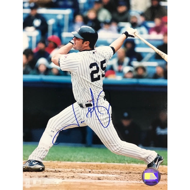 Autographed Jason Giambi Picture - 8x10