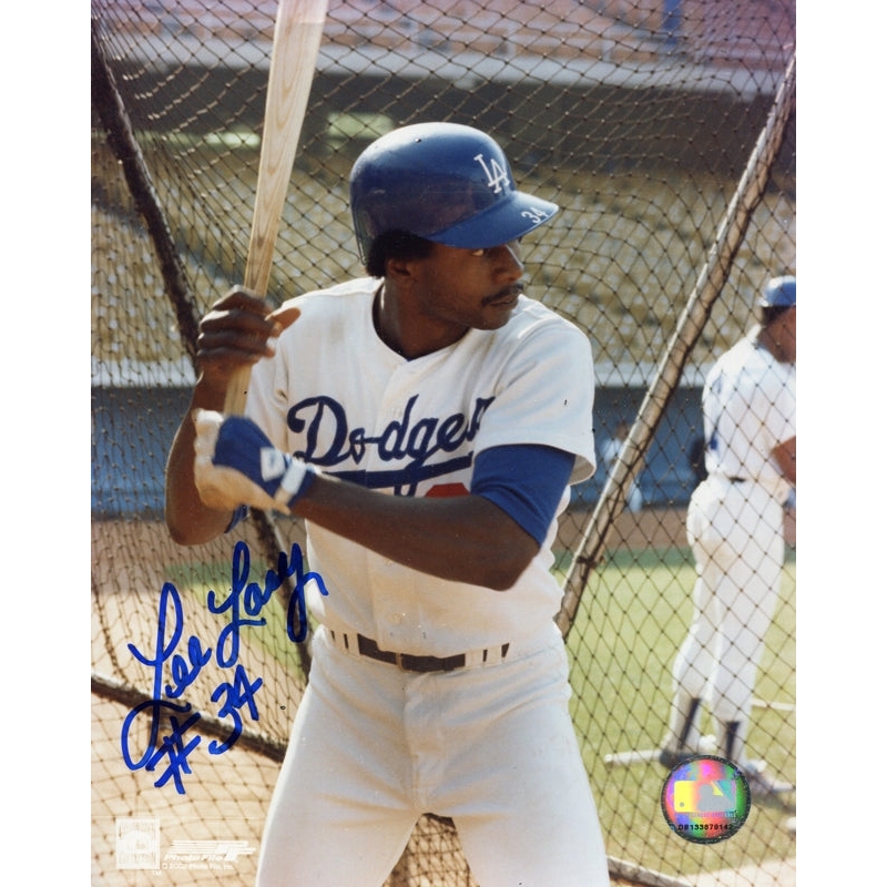 Autographed Lee Lacy Picture - 8x10