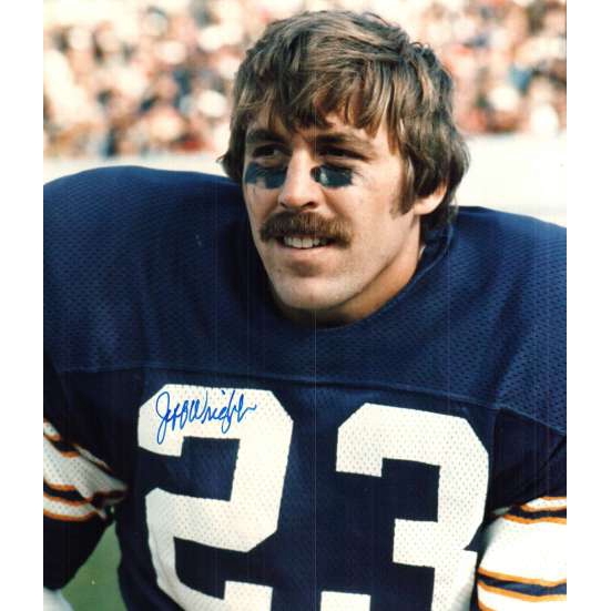 Signed Jeff Wright Photo - 8X10