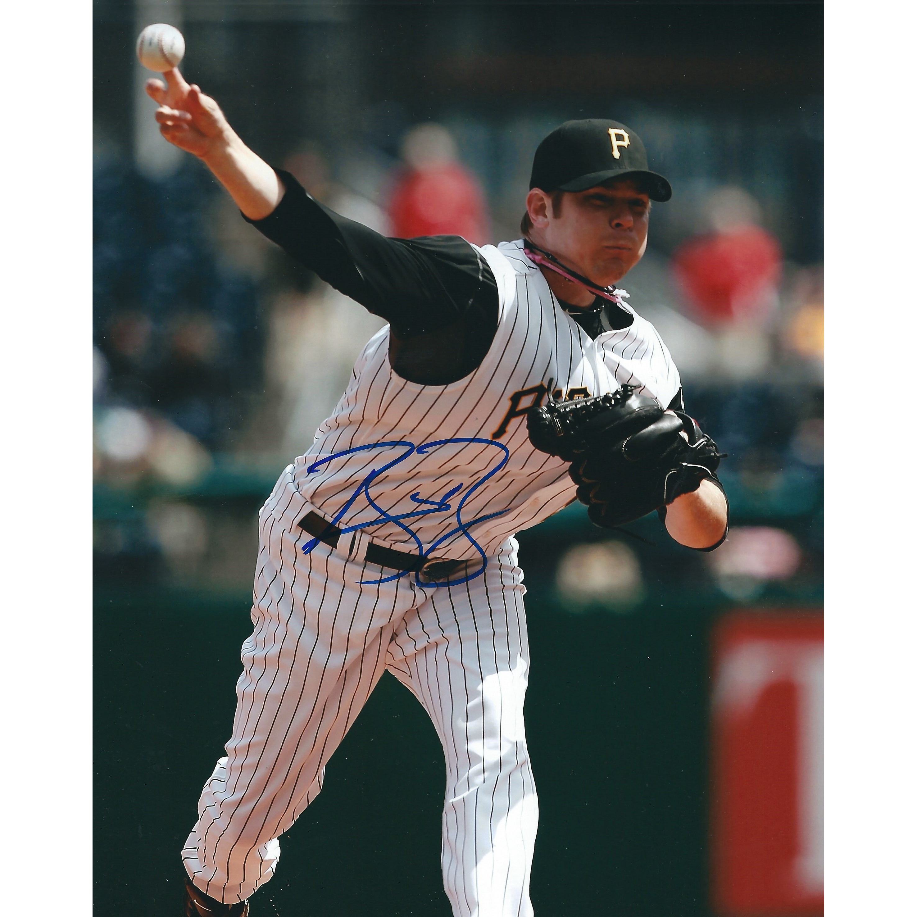 Signed Brian Bass Photo