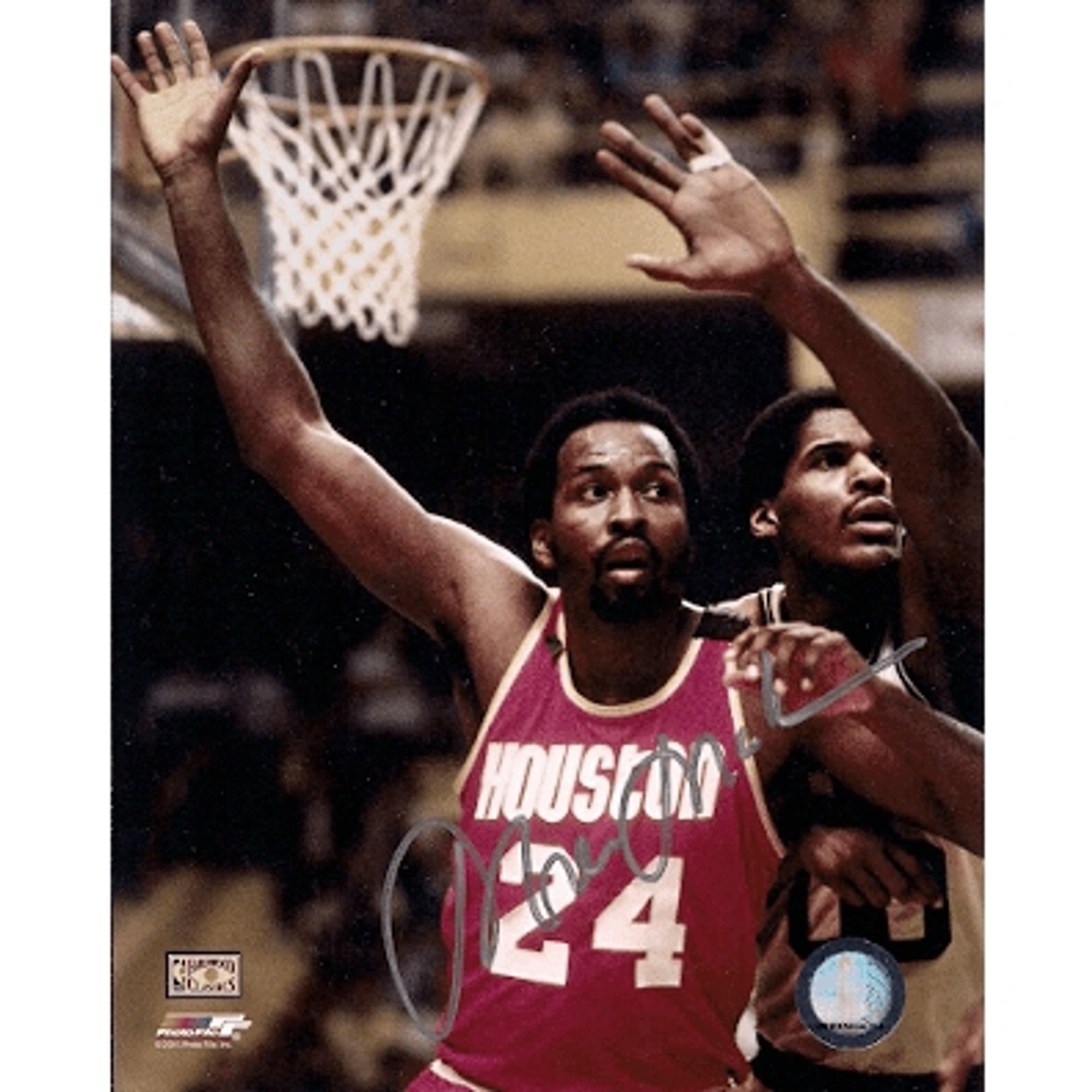 Moses Malone Autographed Photo