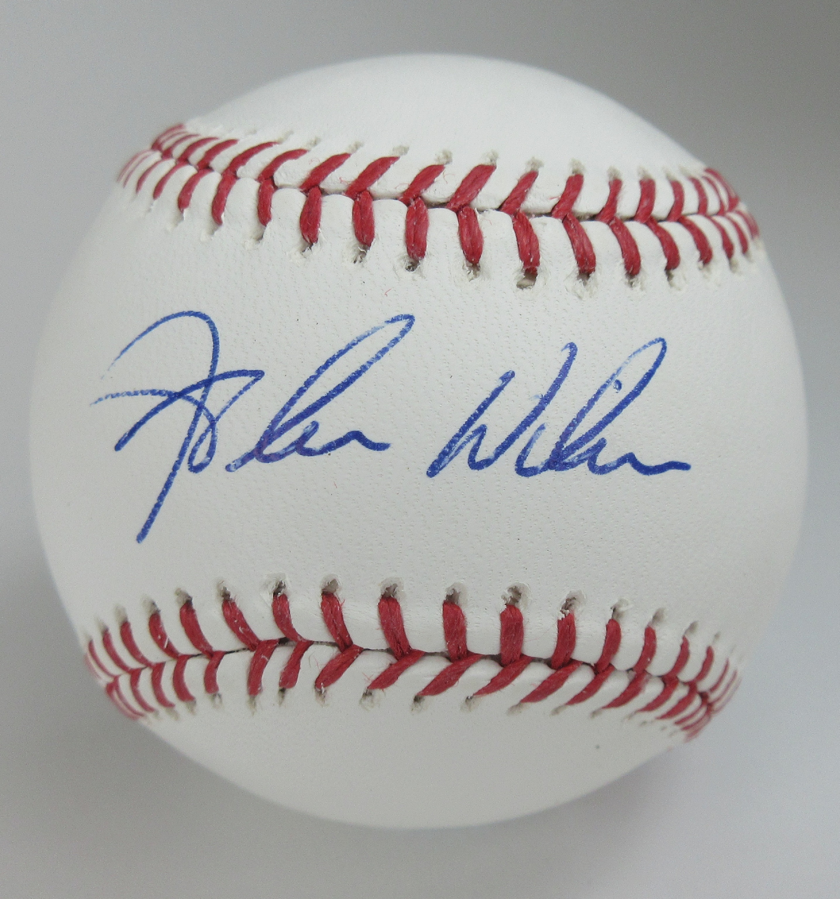 Glenn Wilson Autographed Baseball