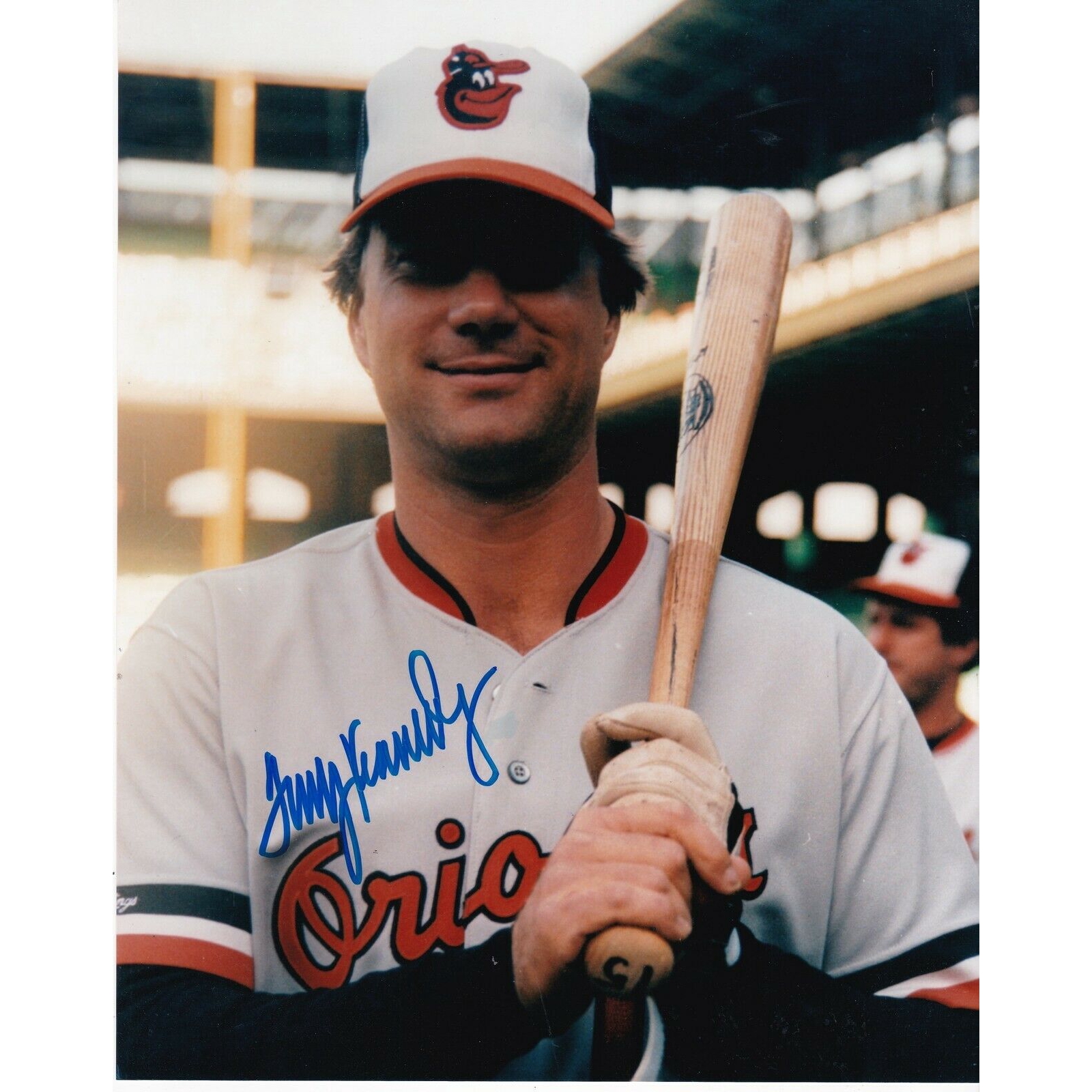 Terry Kennedy Autographed Photo - 8x10