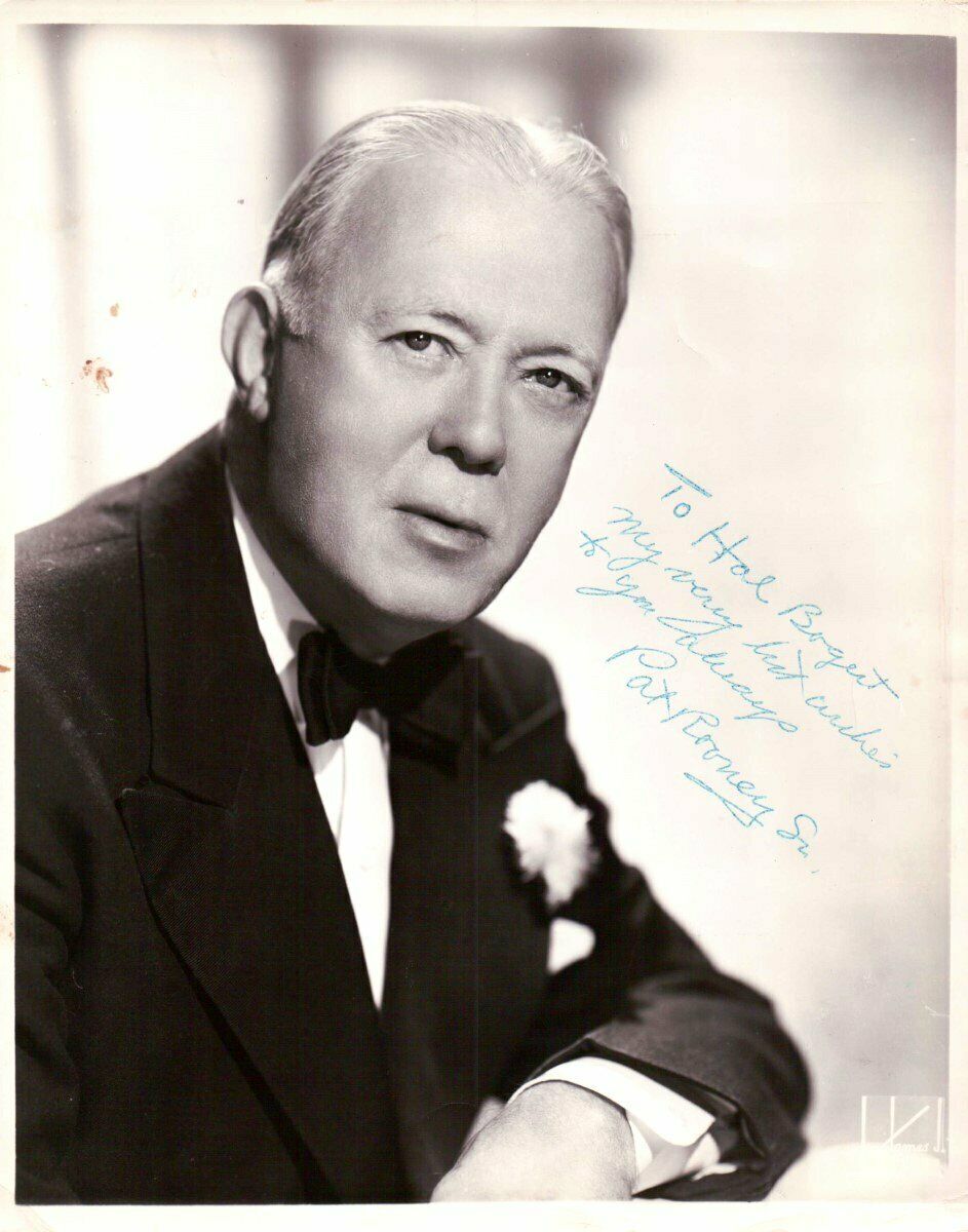 Autographed Pat Rooney Photo - Sr 8X10 Actor JSA JJ41063