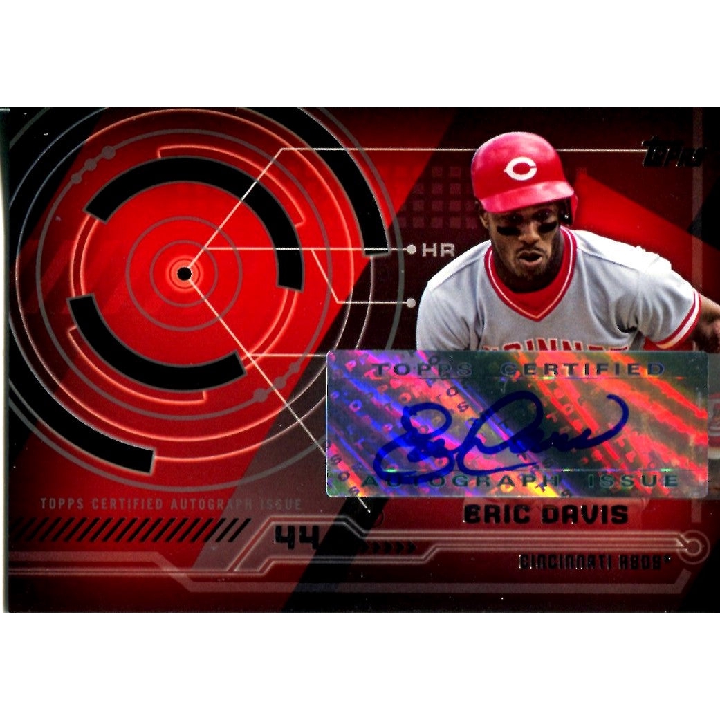 Eric Davis 2014 Topps Autographed Card