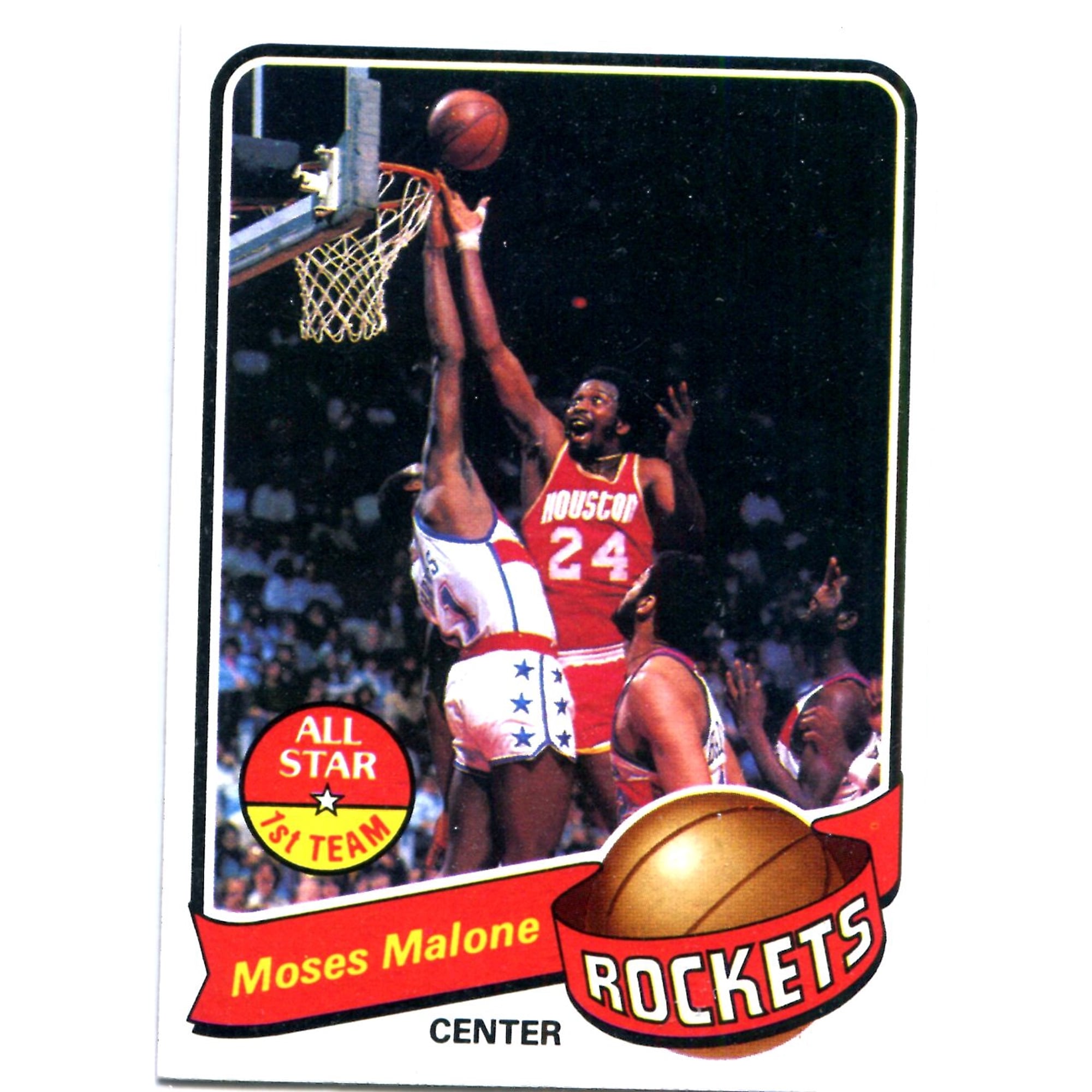 Moses Malone 1979 Topps Card