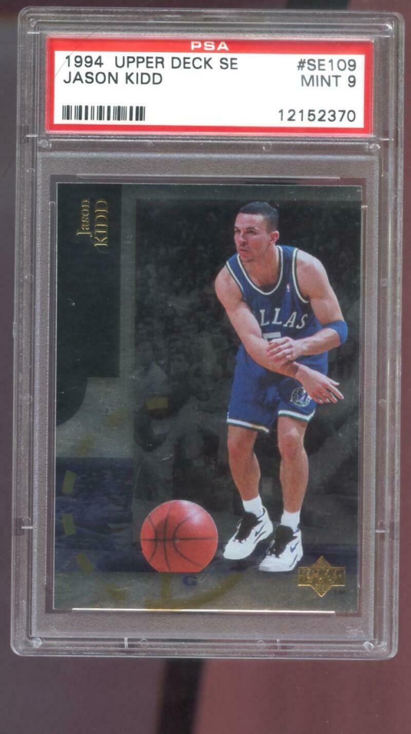1994 Upper Deck SE #SE109 Jason Kidd ROOKIE RC PSA 9 Graded Card 1994-95 MINT
