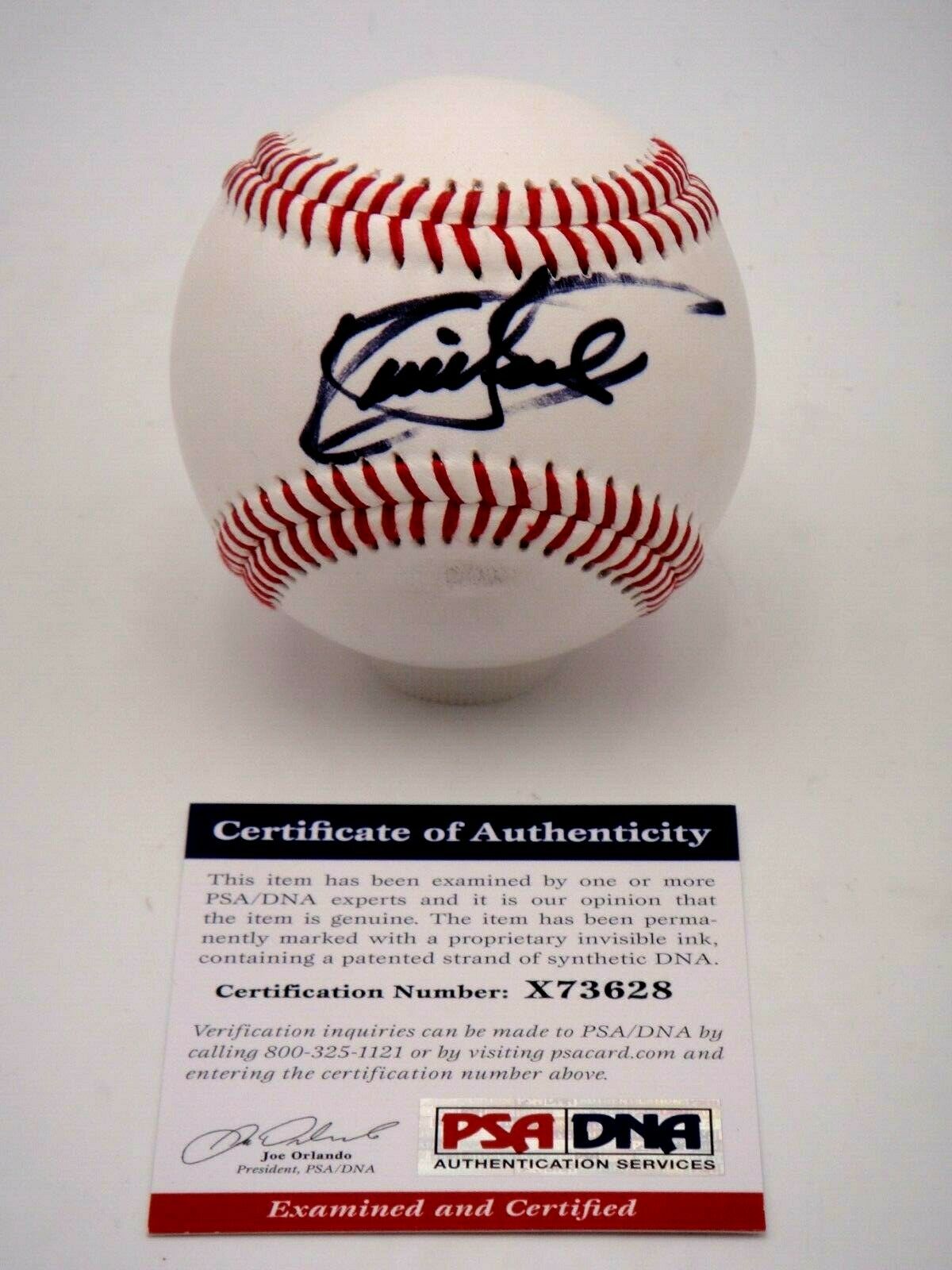 Kirby Puckett Signed Baseball Psa/dna Certified Authhentic Autograph Auto