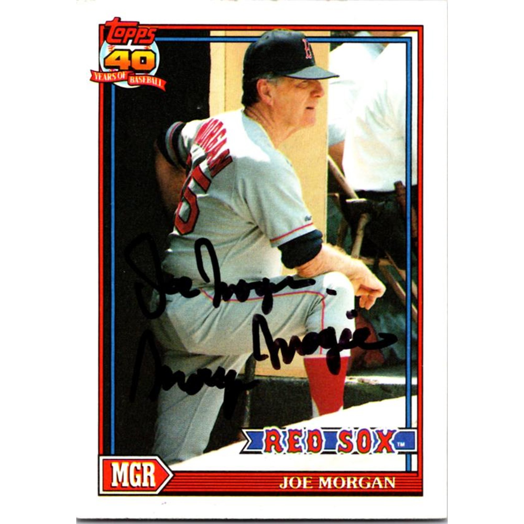 Memorabilia - Joe Morgan