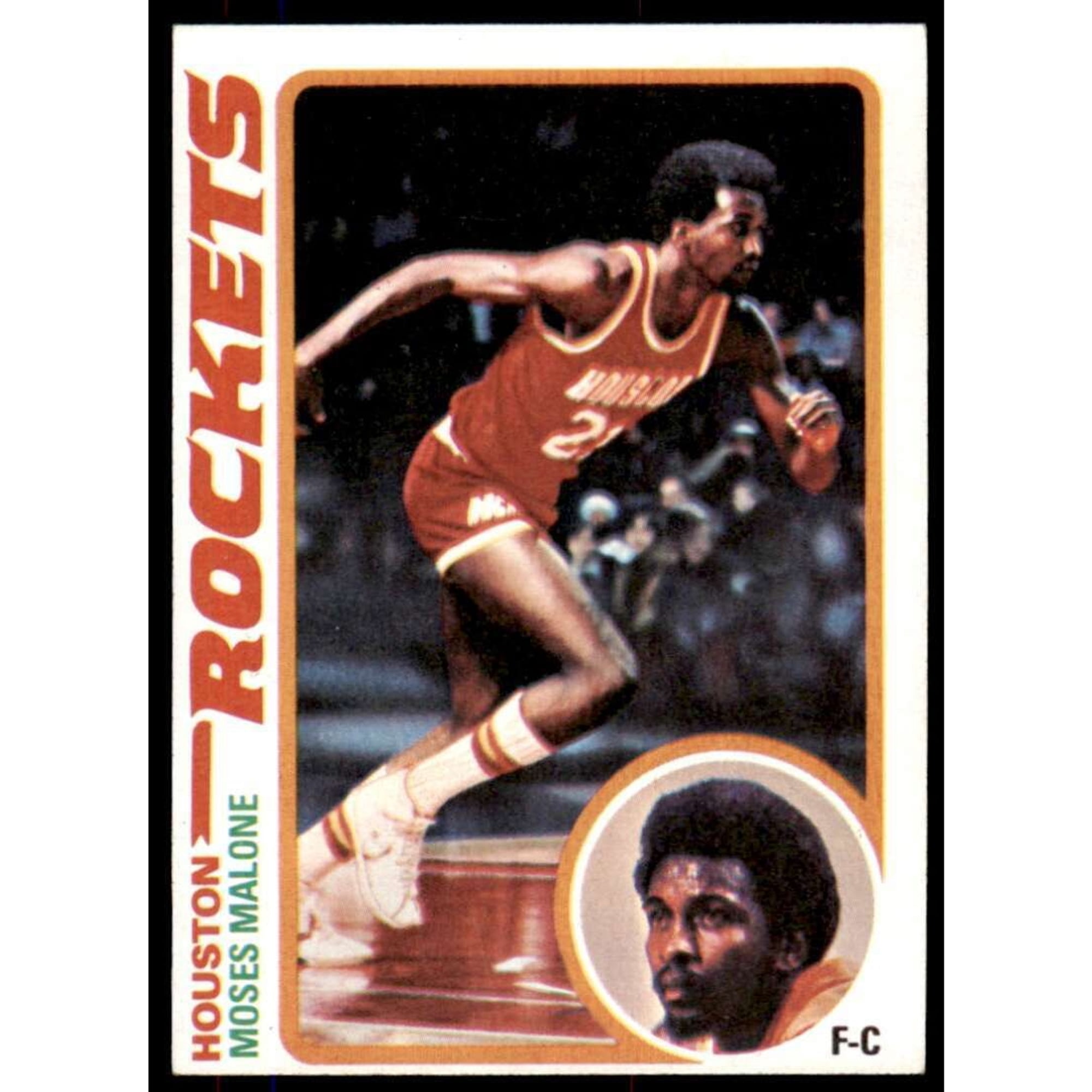 Moses Malone Card 1978-79 Topps #38