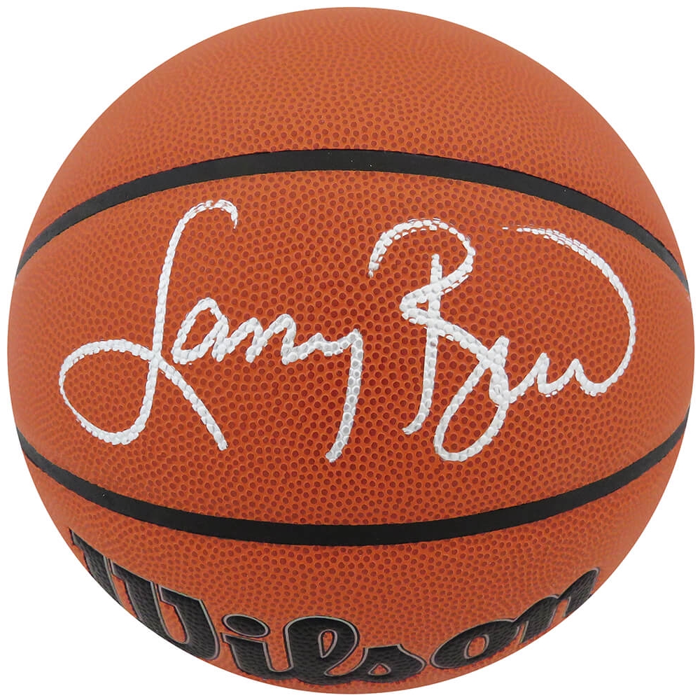 Larry Bird Signed Wilson Indoor/Outdoor NBA Basketball