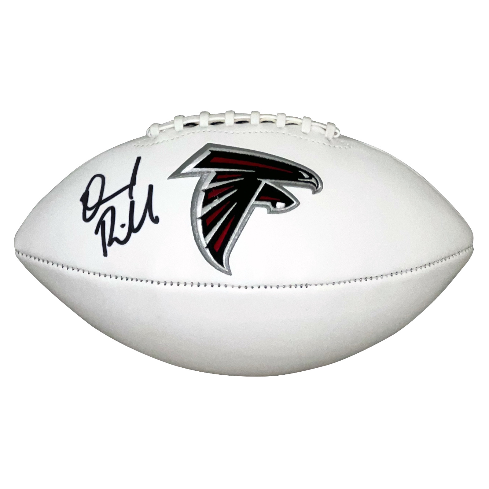Desmond Ridder Signed Autographed Atlanta Falcons Logo Football Beckett