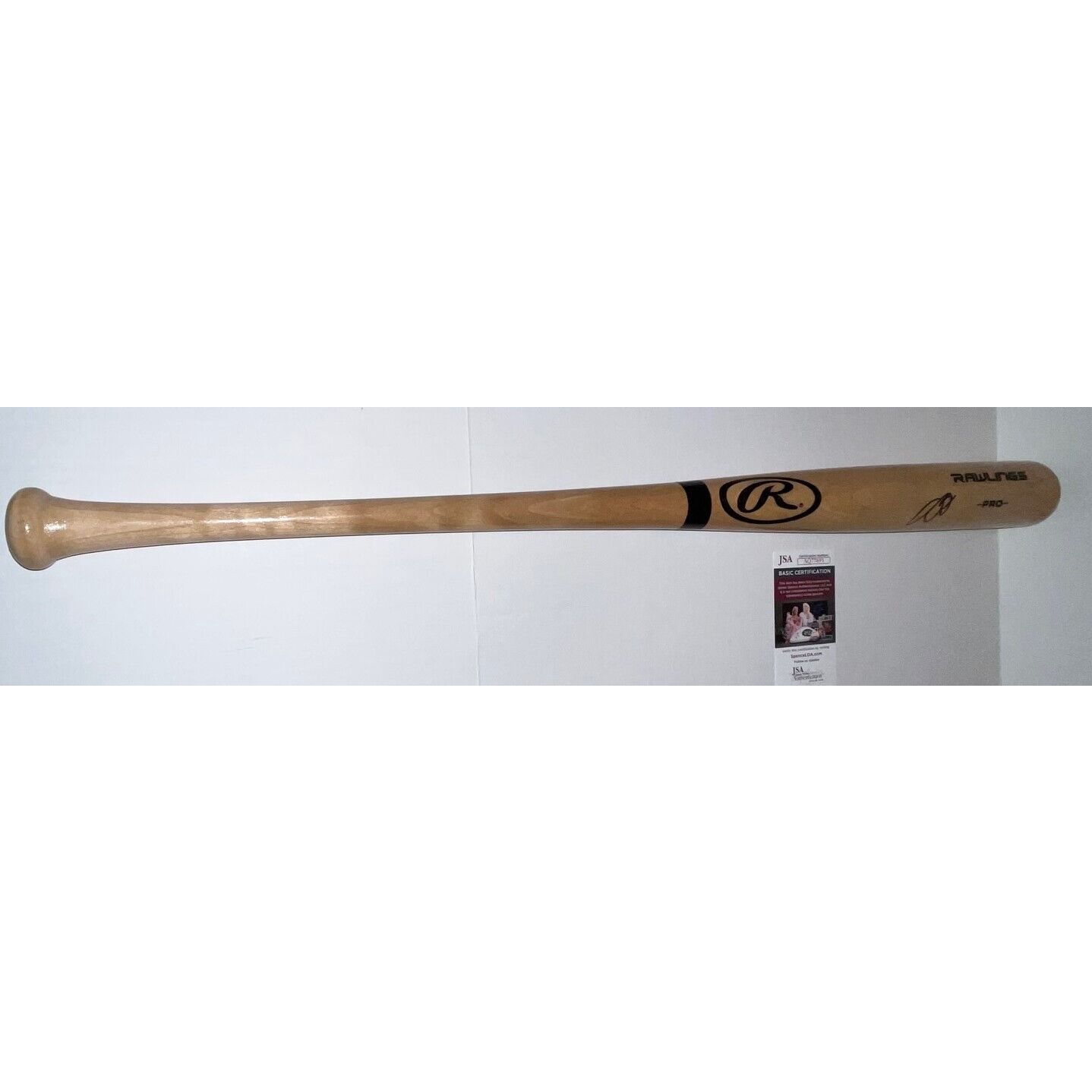 Dexter Fowler Chicago Cubs signed Full Size Rawlings Bat autographed JSA COA
