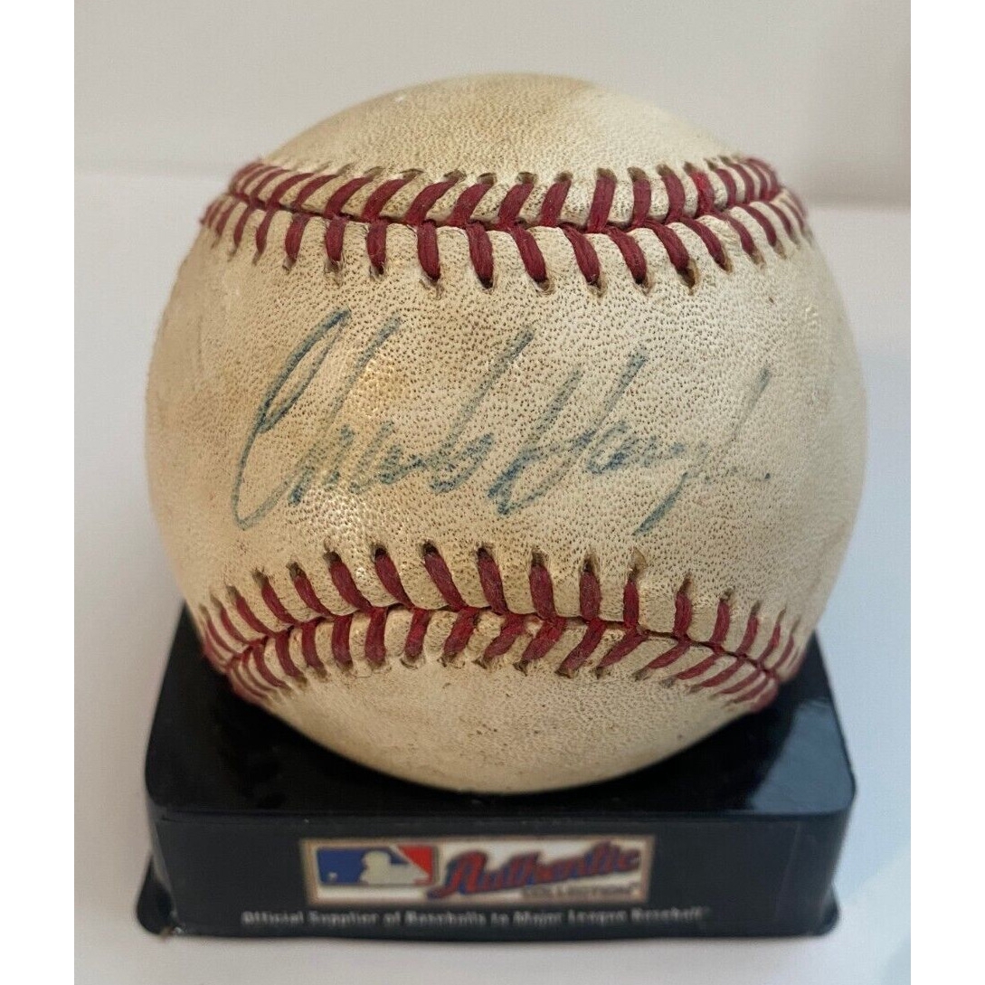 Charlie Hough Florida Marlins Signed Autographed Auto N.l. Baseball W/coa W/cube