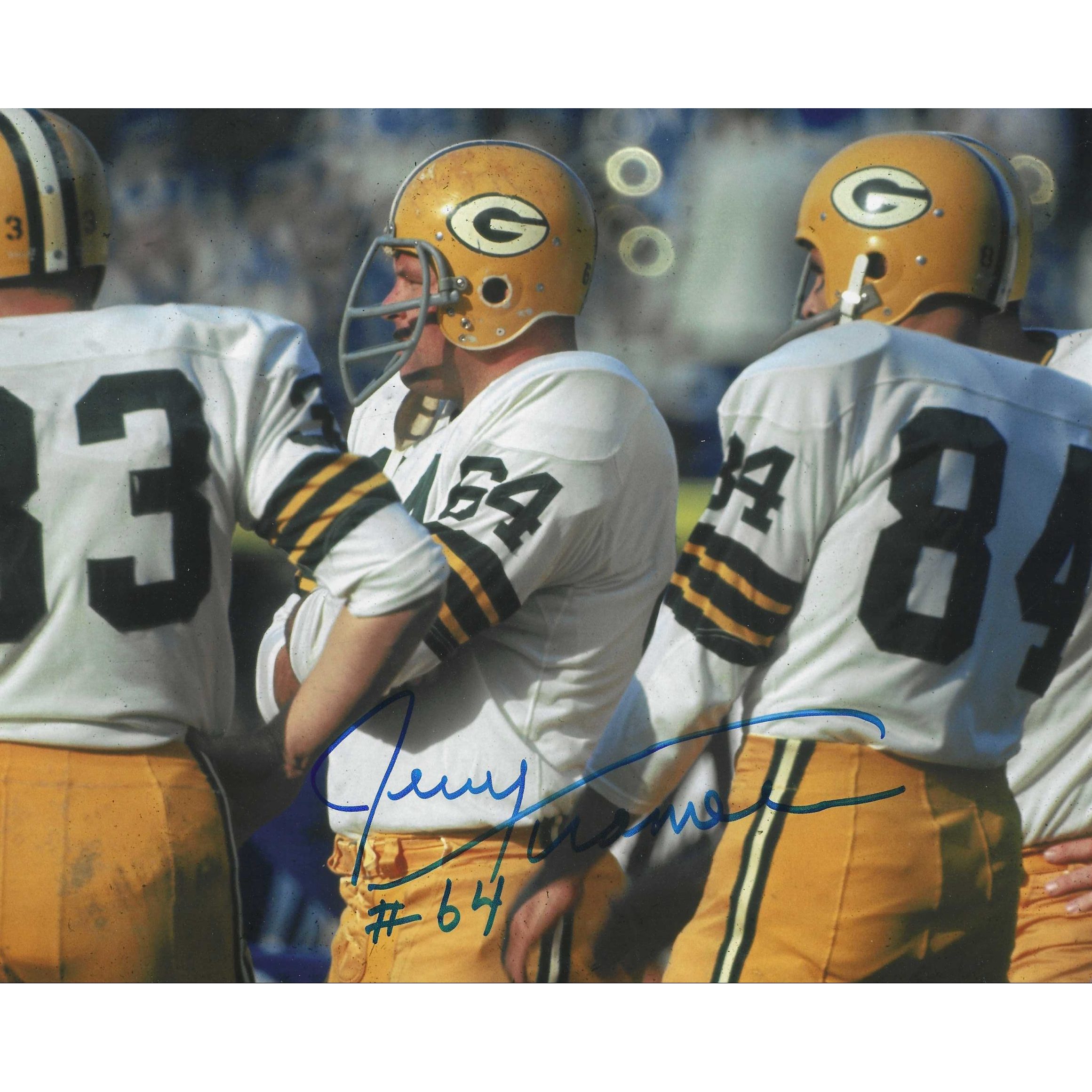 Autographed JERRY KRAMER 8x10 Green Bay Packers Photo