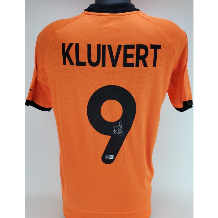 Justin Kluivert Signed Netherlands National Team Nike Soccer Jersey BAS