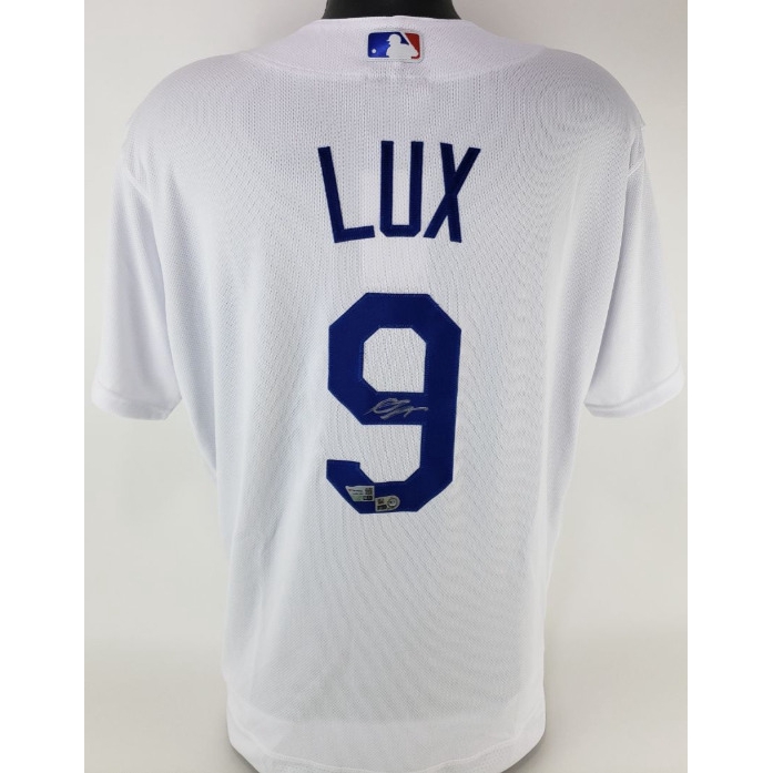 Gavin Lux Signed/Autographed Los Angeles Dodgers Nike Authentic Jersey Fanatics
