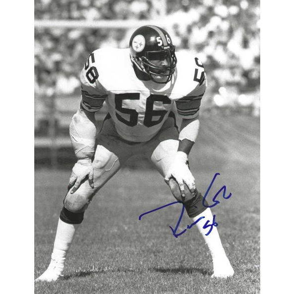 Autographed ROBIN COLE 8X10 Pittsburgh Steelers Photo