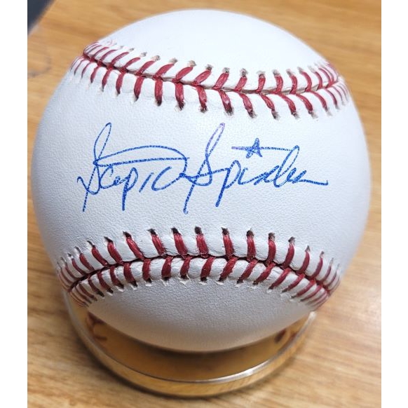 Autographed SCIPIO SPINKS Official Major League Baseball