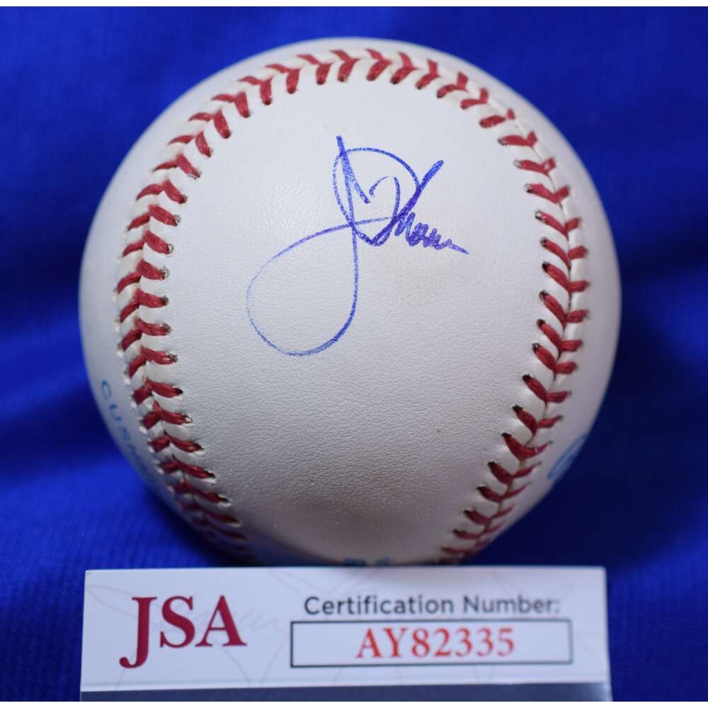 Jim Thome JSA COA Autograph American League Signed Baseball