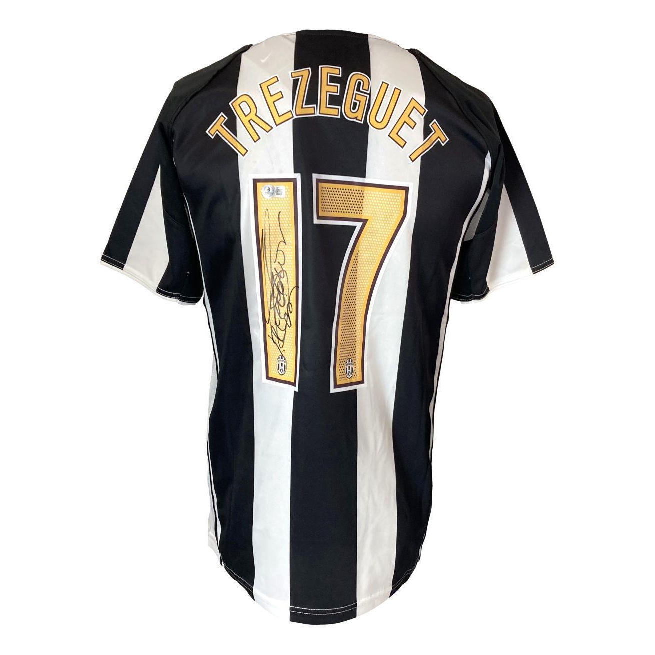 David Trezeguet Signed Juventus Nike Soccer Jersey BAS