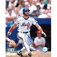 Howard Johnson Autographed New York Mets 8x10 Photo Beckett Authenticated