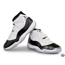 Michael Jordan Autographed Shoes Nike Air Jordan 11 Retro Concord 2018 #/45 UDA