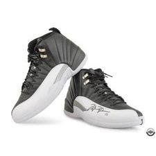 Michael Jordan Signed Autograph Shoes Nike Air Jordan 12 Retro Playoffs 2022 UDA