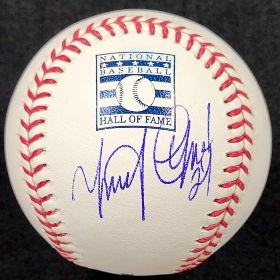 Miguel Cabrera signed Rawlings MLB HOF Baseball Tigers Autograph (B) ~ JSA COA