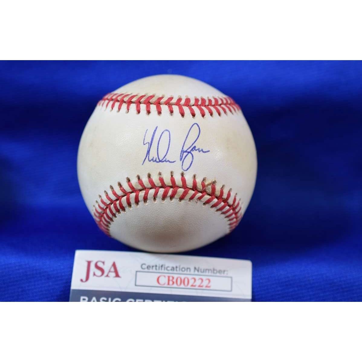 Nolan Ryan JSA COA Autograph OAL American League Signed Baseball