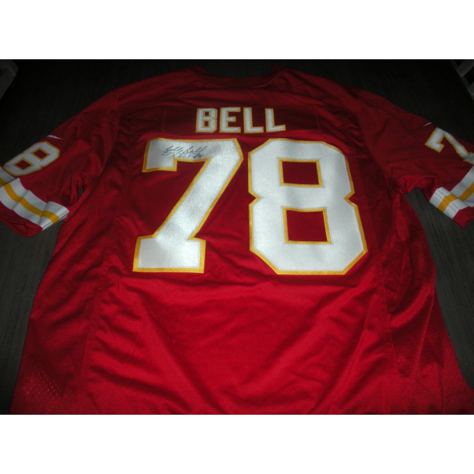 Bobby Bell Kansas City Chiefs Rare W/coa Signed Official Licensed Nike Jersey