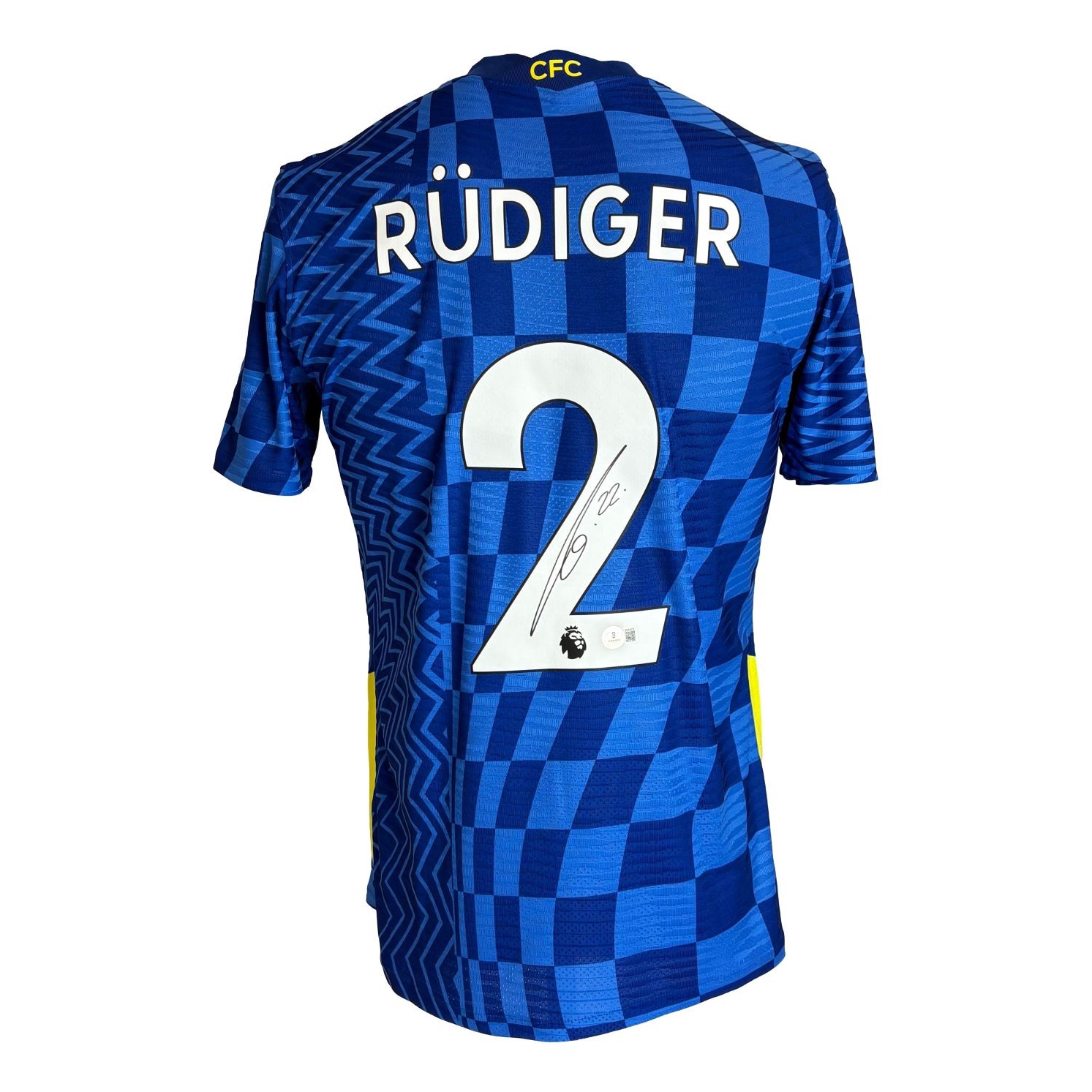 Antonio Rudiger Signed Chelsea Nike Soccer Jersey BAS