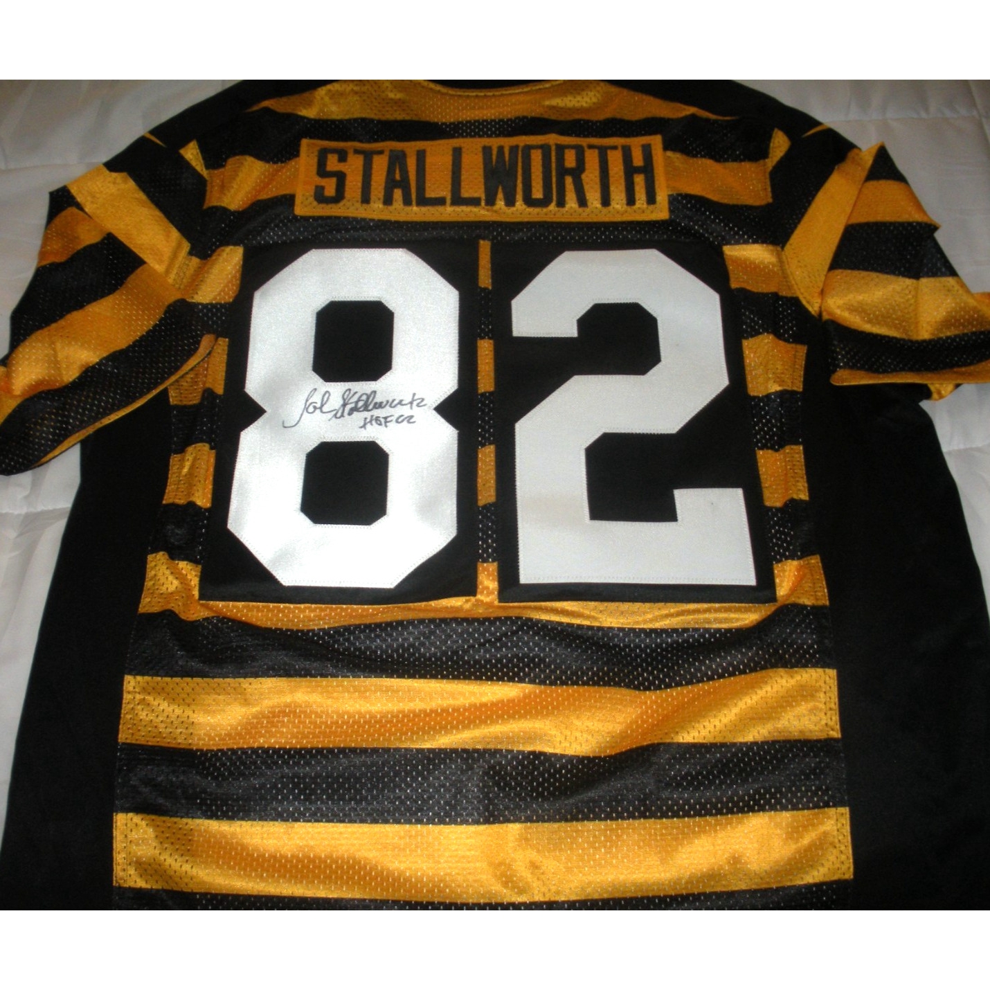 John Stallworth Pittsburgh Steelers! W/coa Signed Official Licensed Nike Jersey