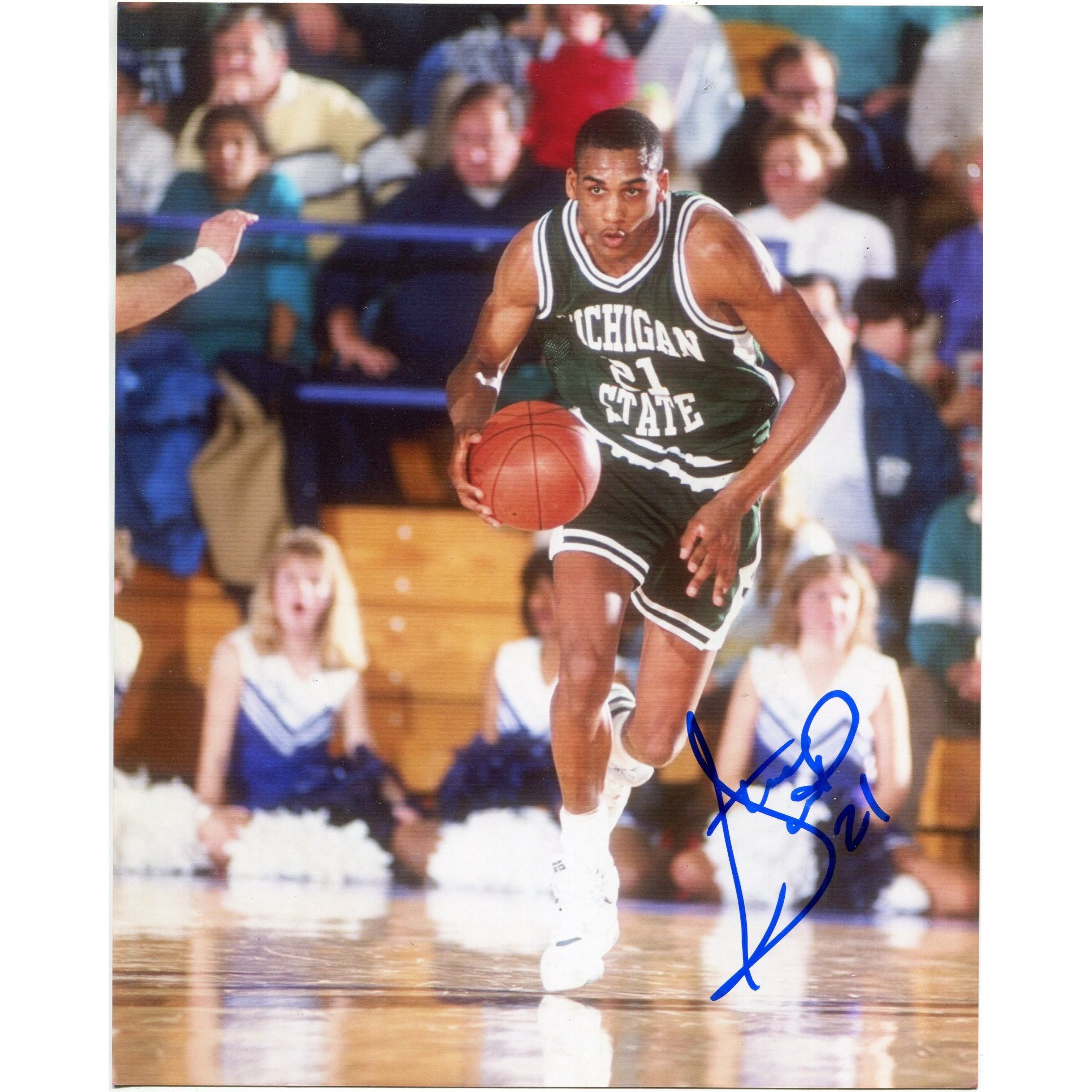 Steve Smith Autographed 8x10 Basketball Photo