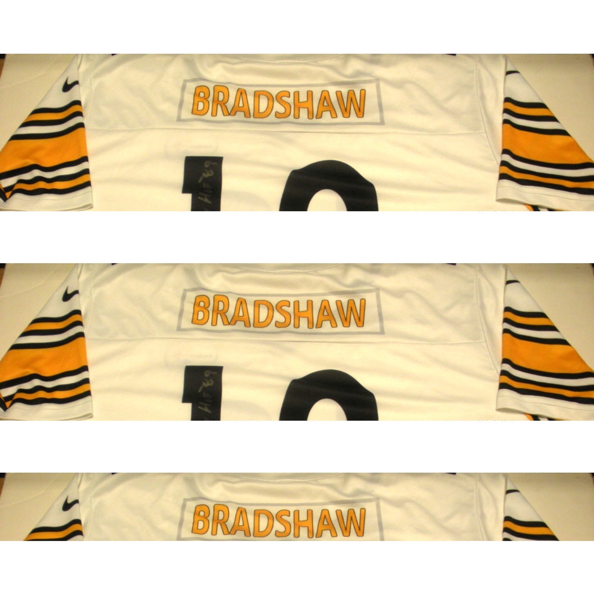 Terry Bradshaw Pittsburgh Steelers W/coa Signed Official Licensed Nike Jersey