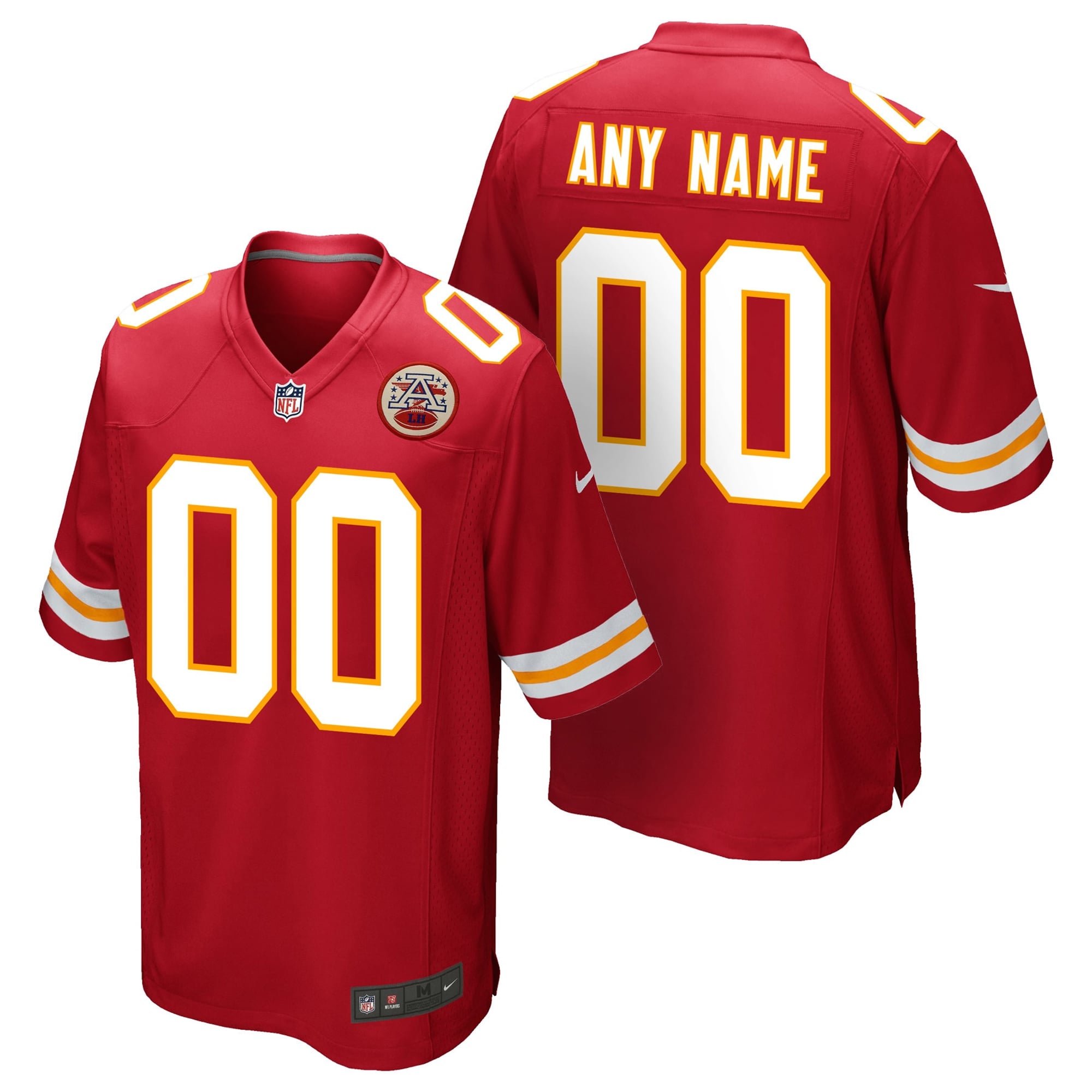 Camiseta Nike Game de la 1ª equipación del Kansas City Chiefs - Rojo - Personalizada - Hombre