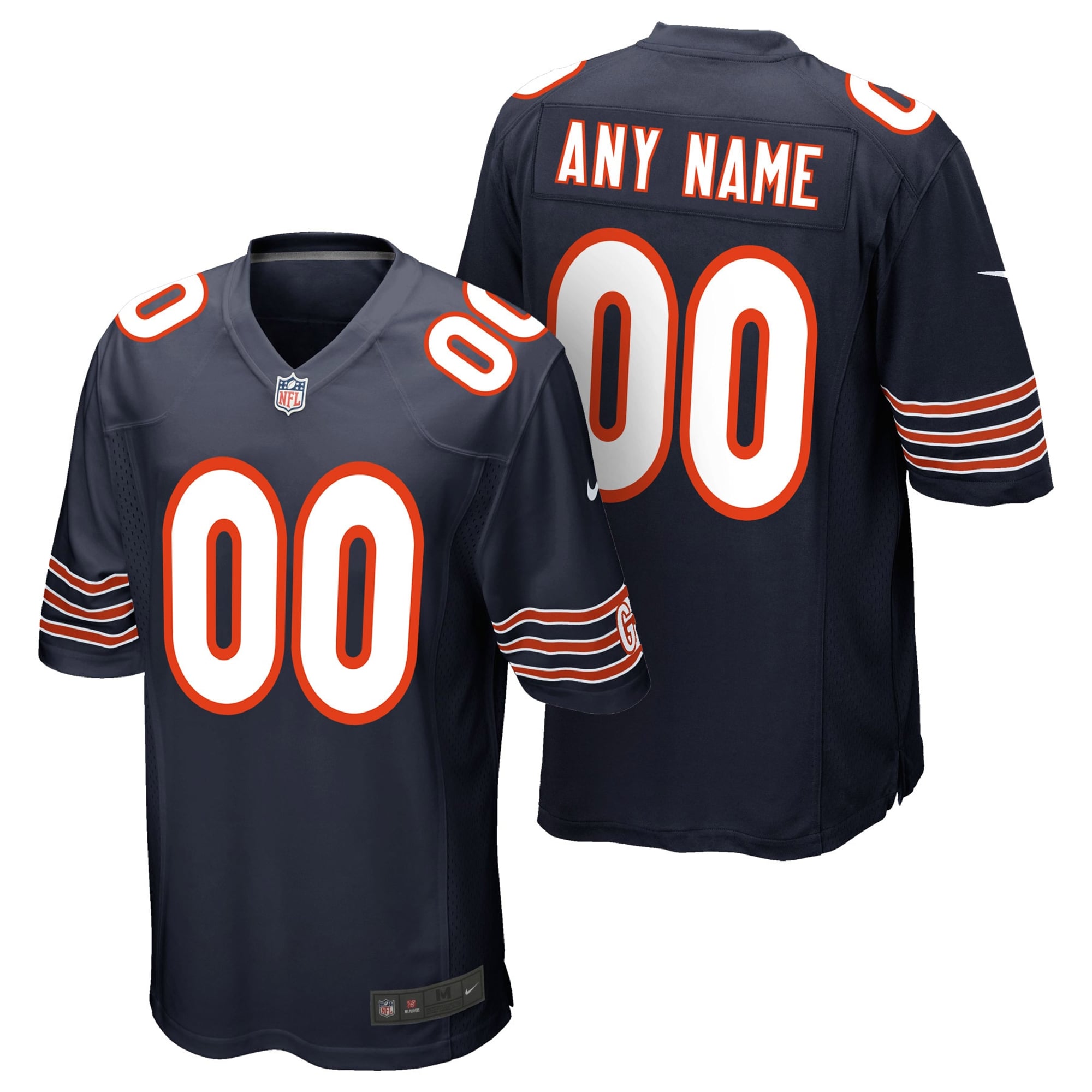 Chicago Bears Home Game Jersey – Custom – Youth