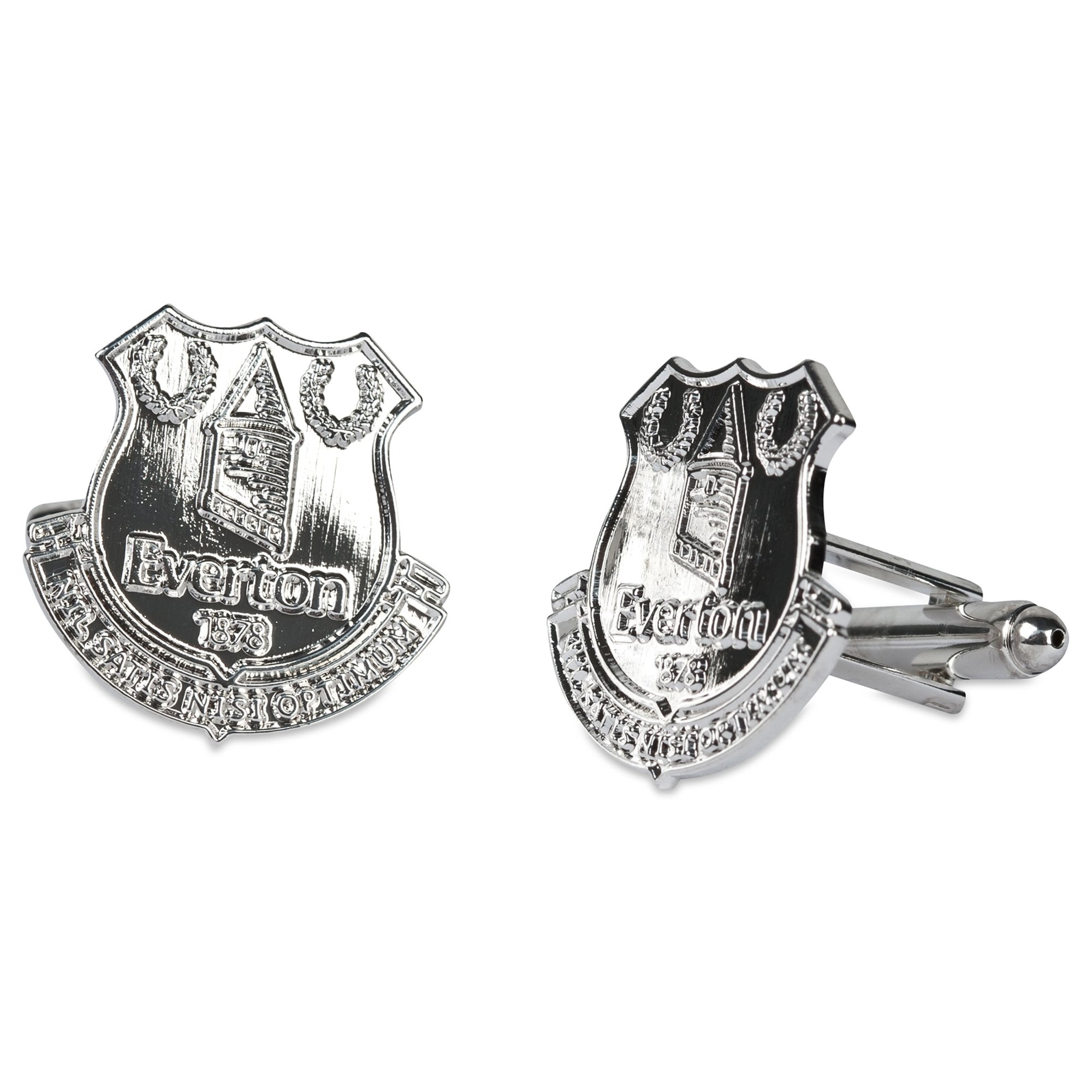 Gemelli con stemma dell'Everton - Placcati in argento