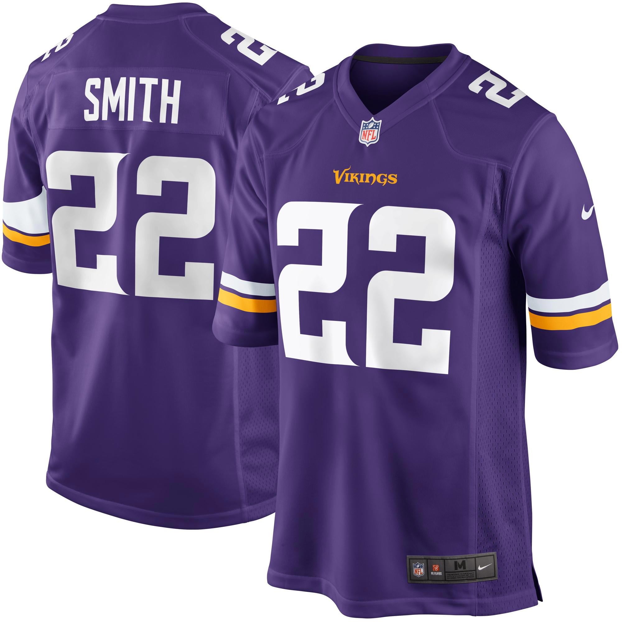 Camiseta Nike Game de la 1ª equipación del Minnesota Vikings - Púrpura - Harrison Smith - Hombre