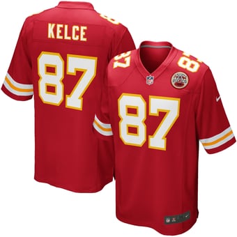 Kansas City Chiefs Nike Home Game Jersey - Travis Kelce - Mens