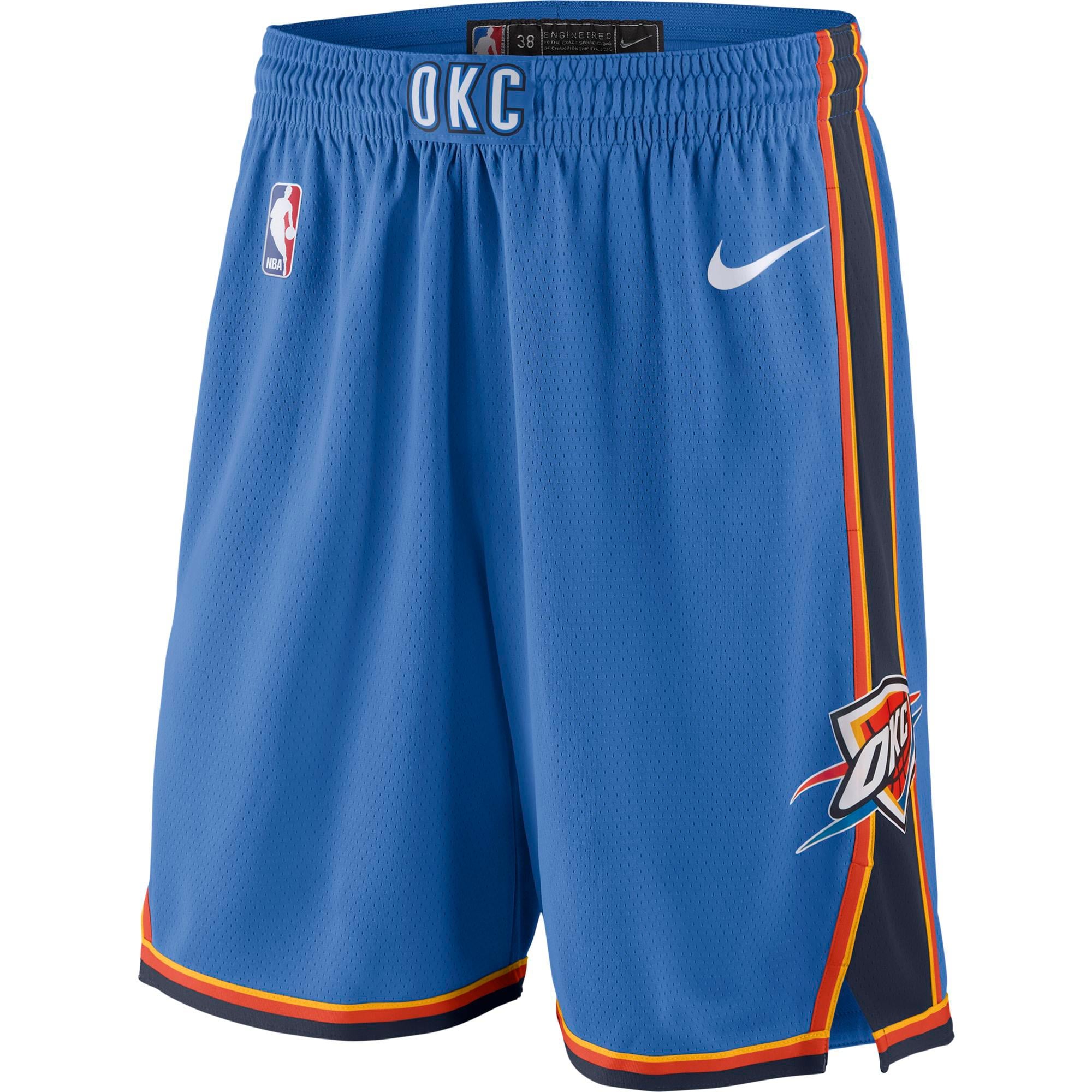 Pantalones cortos Nike Icon Swingman de Oklahoma City Thunder - Hombre