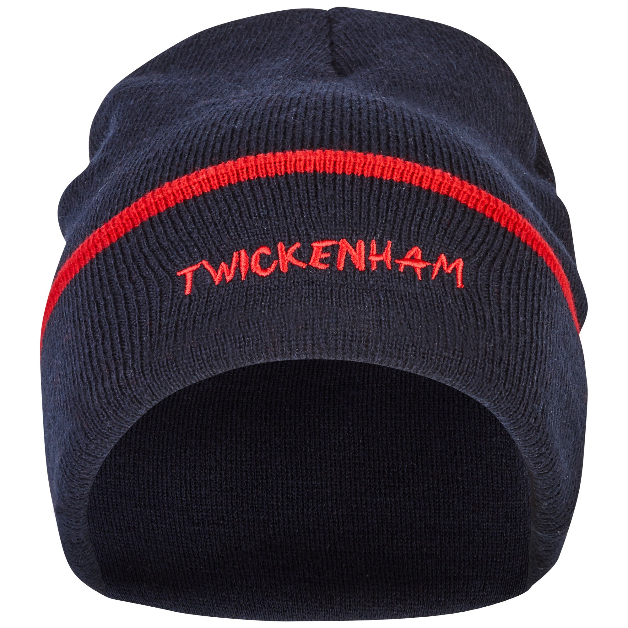 Cappello Bronx con risvolto England Twickenham - blu navy/rosso