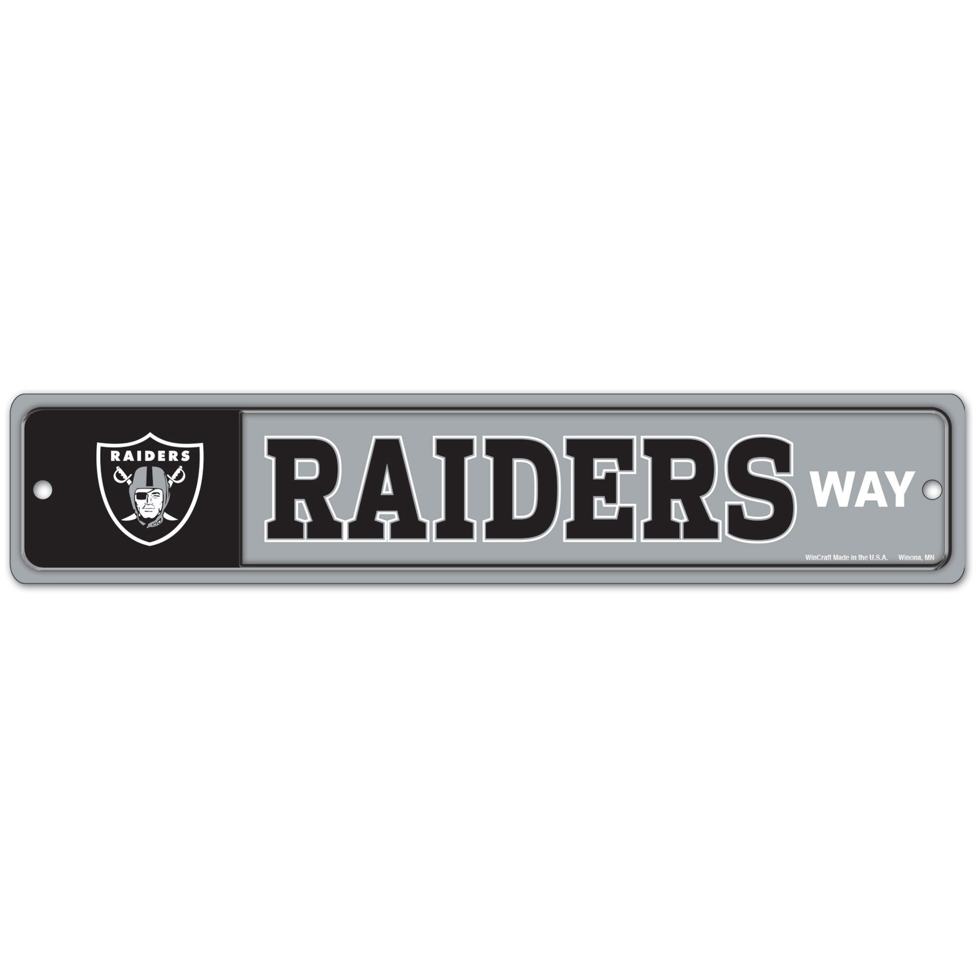 Cartello stradale Las Vegas Raiders - 3,75h x 19w in