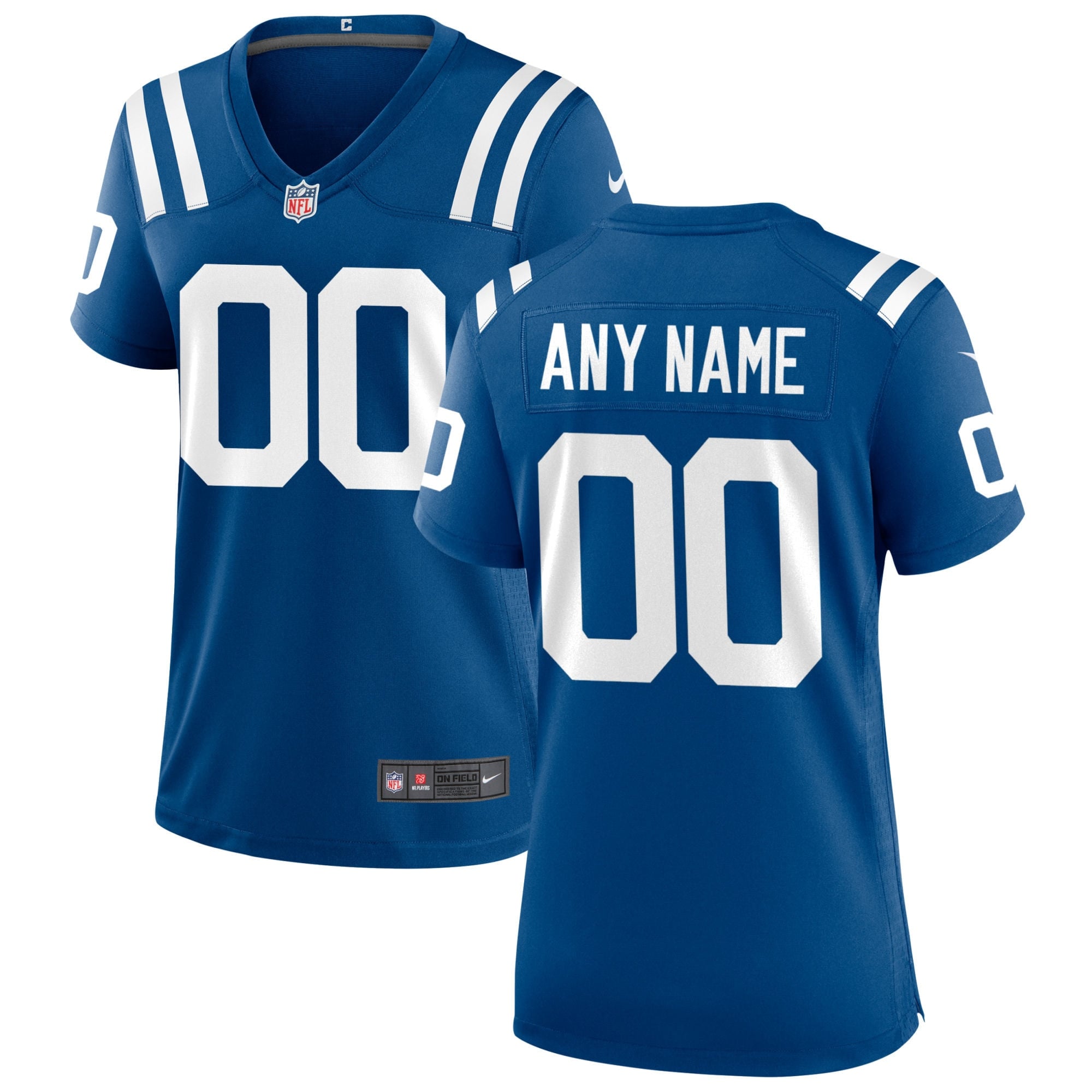 Camiseta Nike Game de la 1ª equipación de los Indianapolis Colts - Personalizada - Mujer
