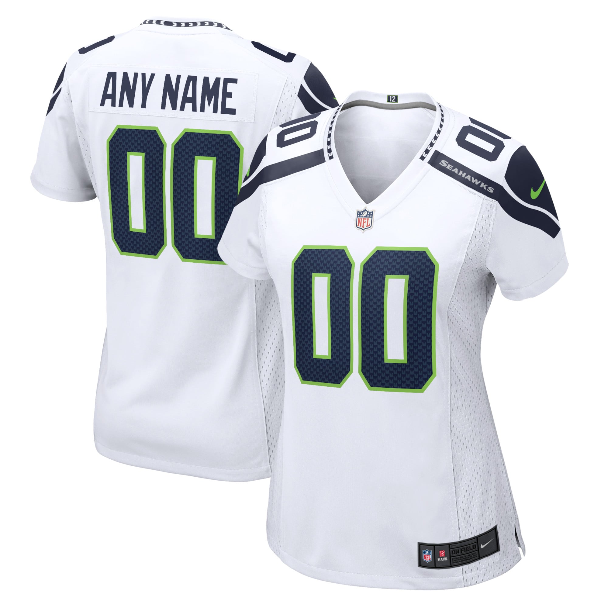 Maglia Seattle Seahawks Nike Game Road - Bianca - Donna