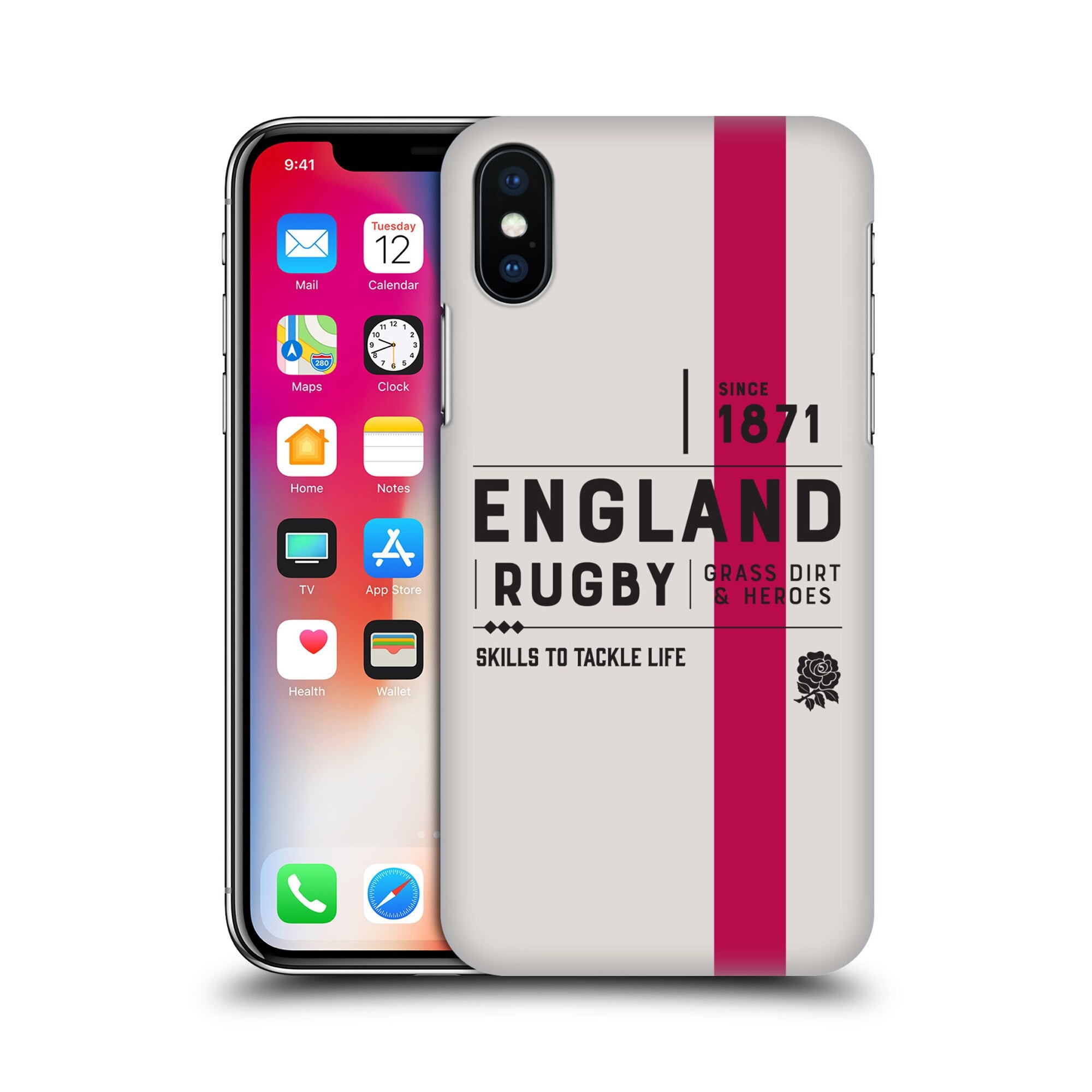 Custodia rigida per telefono England Rugby 1871 - iPhone
