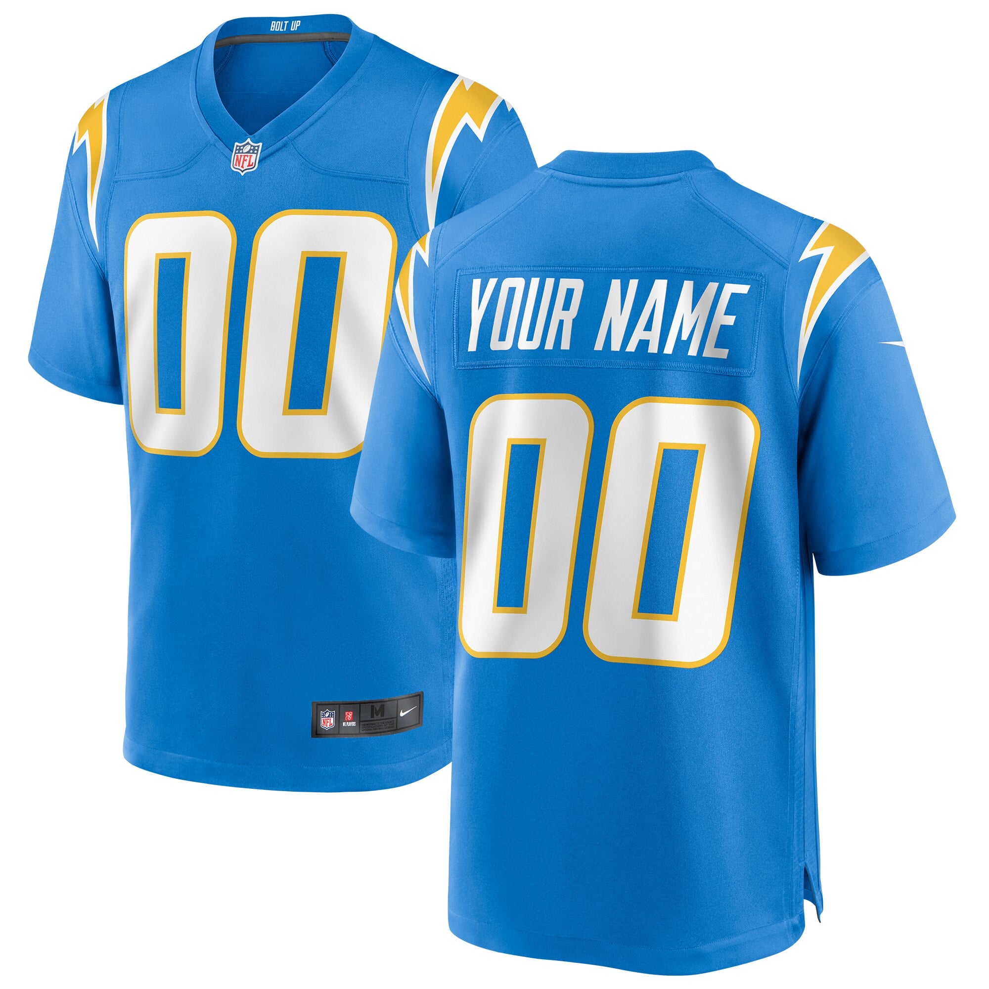 Los Angeles Chargers Nike Game Team Colour Jersey – Powder Blue – Custom – Youth Los Angeles Chargers Nike Game Team Colour Jersey – Powder Blue – Custom – Youth