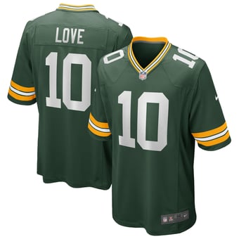 Green Bay Packers Nike Home Game Jersey - Jordan Love - Mens